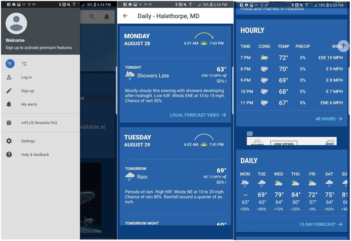 Weather channel download for android free